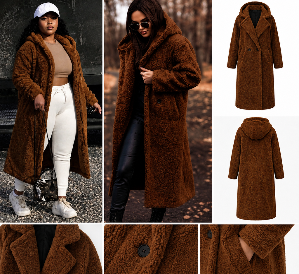Luxury Teddy Long Coat